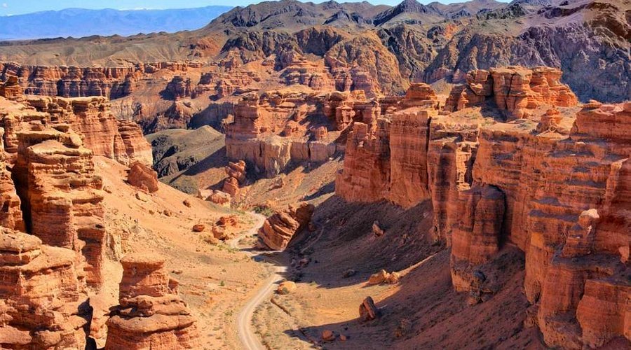 Valley of Castles in Charyn Canyon